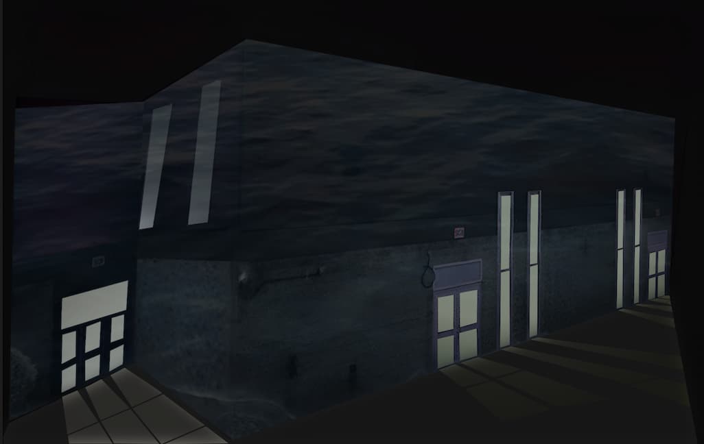 To break the flatness, I experimented by overlaying a sea texture video on top of the particles.